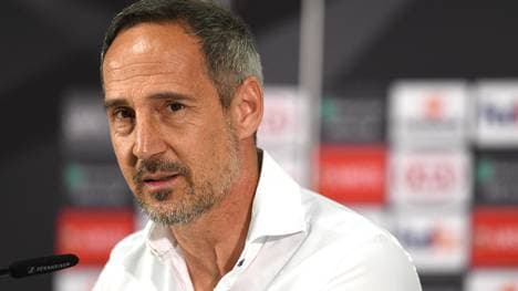 Adi Hütter will mit seiner Eintracht in die Champions League einziehen. Problem: Der Gegner heißt Bayern
