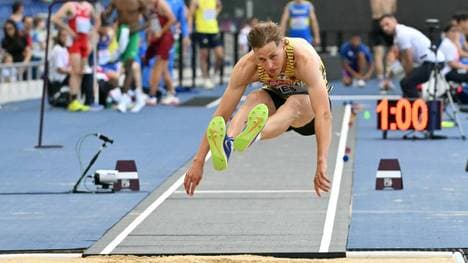 Dreispringer Max Heß gab in Rom alles