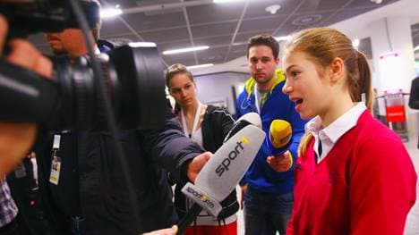 Anna Seidel (r.) nahm bereits an den olympischen Spielen 2014 in Sotschi teil