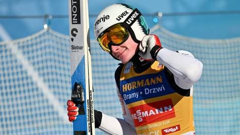 Domen Prevc ist fast am Ziel