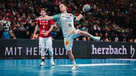 SCM-Profi Omar Ingi Magnusson (Mitte) ist auch gegen Zagreb wieder für einige Treffer gut! 