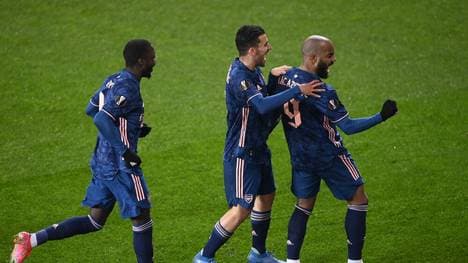 Alexandre Lacazette trifft doppelt gegen Slavia