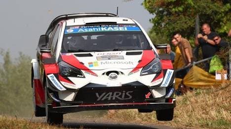 Ott Tänak geht bei der Rallye Deutschland als Führender in den Samstag