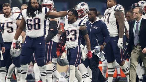 Patrick Chung (m.) von den New England Patriots hat Ärger mit der Polizei