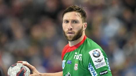 Fabian van Olphen vom SC  Magdeburg