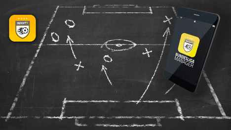 Neben der Desktop-Version gibt es den Bundesliga Manager von SPORT1 auch kostenlos als iOS- und Android-App
