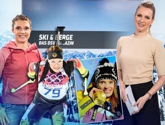 Im „SKI & BERGE: Das DSV Magazin“ auf SPORT1 begrüßt Ruth Hofmann Olympiasiegerin & Weltmeisterin Evi Sachenbacher-Stehle. Die ehemalige Skilangläuferin und Biathletin gibt Wintersport-Fans wertvolle Tipps rund um das Thema Langlaufen.