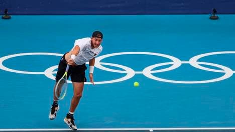 Jan-Lennard Struff musste sich Novak Djokovic geschlagen geben