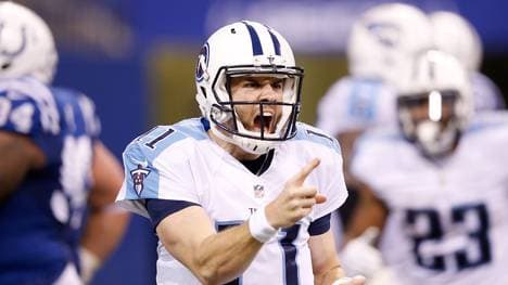 Alex Tanney spielt für die Tennessee Titans