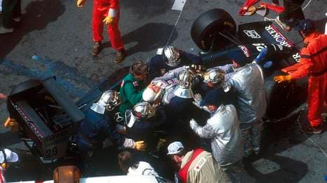 Karl Wendlinger erlitt in Monaco einen schweren Unfall