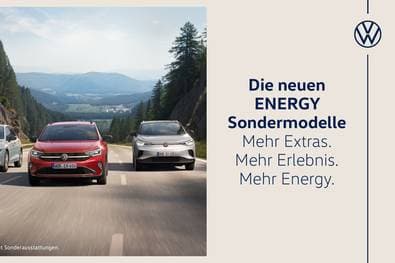 Die neuen ENERGY Sondermodelle – jetzt zu attraktiven Raten leasen. 