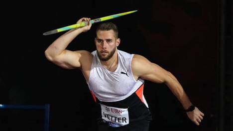 Johannes Vetter steigerte sich nach seinem Olympia-Desaster