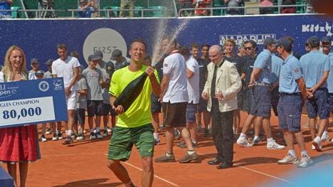 Philipp Kohlschreiber holt sich in Kitzbühel seinen zweiten Sieg auf der ATP-Tour außerhalb Deutschlands