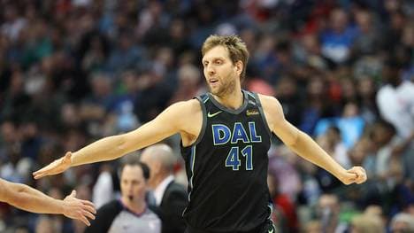 NBA: Dirk Nowitzki von den Dallas Mavericks