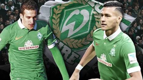 Levin Öztunali (l.) und Davie Selke