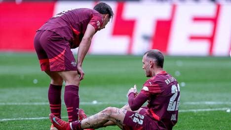 Willi Orban (l.) und David Raum (r.) fallen beide kurzfristig aus