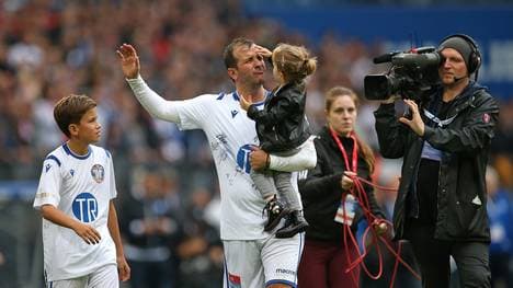 Damian van der Vaart (l.) ist 15 Jahre alt 