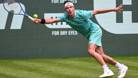 In Halle erstmals im Achtelfinale: Daniel Altmaier