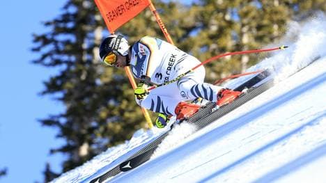 Andreas Sander beim Training in Beaver Creek