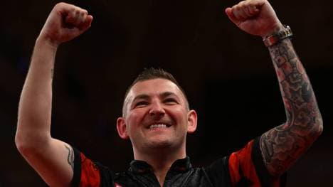 Nathan Aspinall feierte seinen zweiten Major-Titel