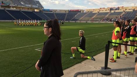 Megan Rapinoe wurde 2012 Olympiasiegerin