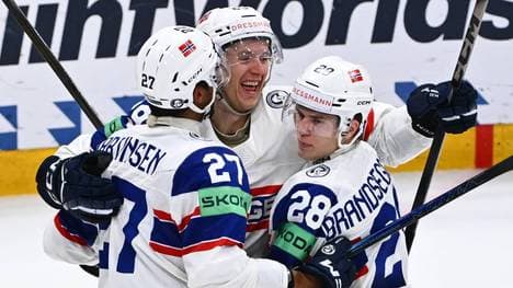 Norwegen steht bei der Eishockey-WM im Viertelfinale