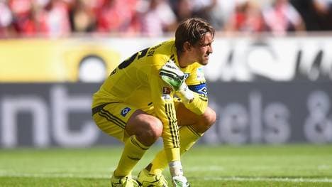 Rene Adler erlitt eine schwere Schulterprellung