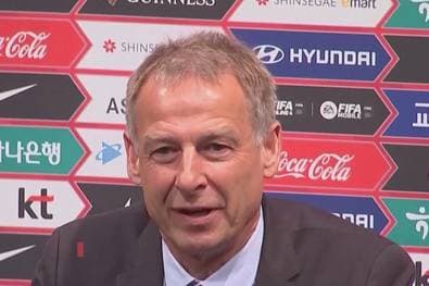 Das sind Klinsmanns ersten Worte als Nationaltrainer von Südkorea