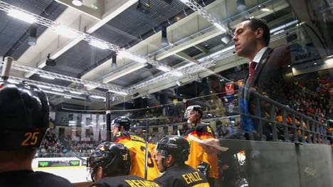Bundestrainer Marco Sturm bereitet das deutsche Team auf die WM vor