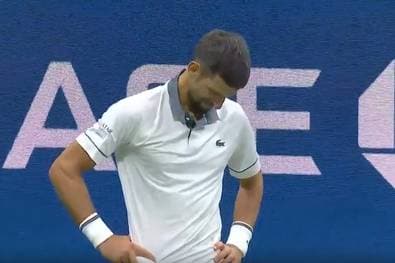 Besorgniserregende Szenen um Djokovic