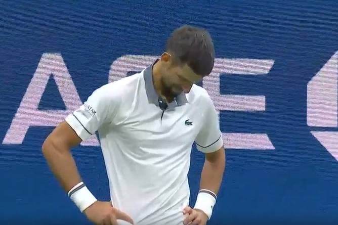 Besorgniserregende Szenen um Djokovic