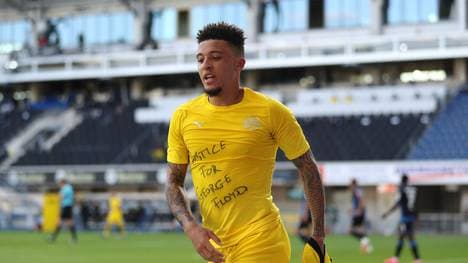 Jadon Sancho fordert Gerechtigkeit für George Floyd
