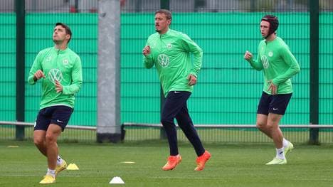 Max Kruse trainierte zum Teil mit der Mannschaft des VfL Wolfsburg