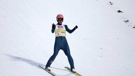 Karl Geiger sprang in Nischni Tagil auf den zweiten Platz