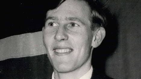 Roger Bannister im Jahr 1954