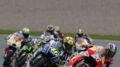 Dani Pedrosa ist 24 cm kleiner und mehr als 15 kg leichter als Valentino Rossi