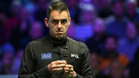 Ronnie O'Sullivan beim Finale der UK Championships 2023