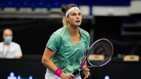 Aryna Sabalenka feierte in Ostrau ihren siebten Turniersieg