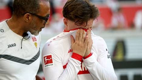 Angelo Stiller verließ unter Tränen das Feld