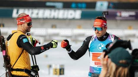 Die DSV-Männer um Philipp Nawrath und Co. kämpfen um den Anschluss