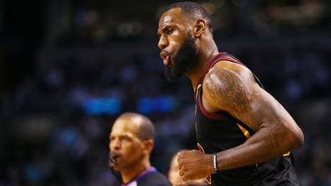 LeBron James schrammte an einem Triple Double vorbei