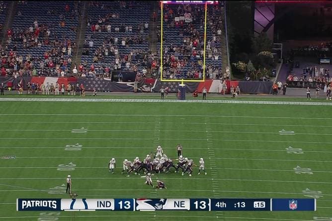 Kicker verballert späten Patriots-Sieg