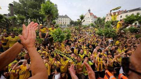 Borussia Dortmund Celebrates Winning The DFB Cup 2017