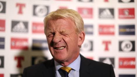 Gordon Strachan verpasste mit Schottland die WM 2018 in Russland