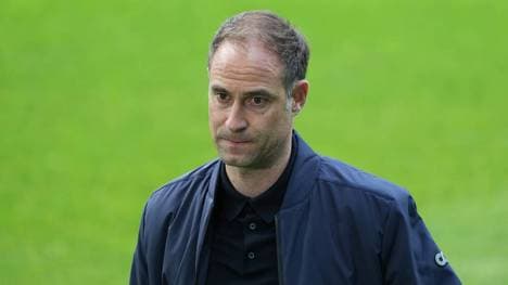 Oliver Mintzlaff (RB Leipzig) muss mit dem Fahrrad zum Pokalfinale nach Berlin