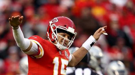 Patrick Mahomes, Oakland Raiders v Kansas City Chiefs