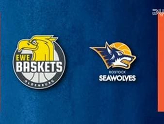 Spiel Highlights zu EWE Baskets Oldenburg - ROSTOCK SEAWOLVES