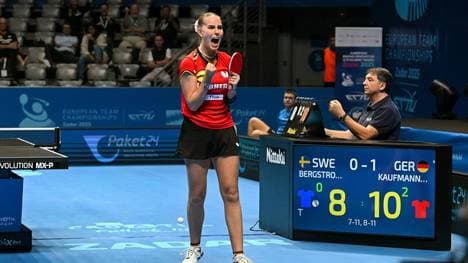 Annett Kaufmann siegte glatt