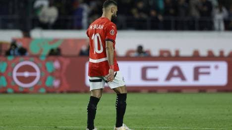 Mohamed Salah verschießt einen Elfmeter