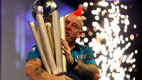 Peter Wright gewann die Darts-WM 2022